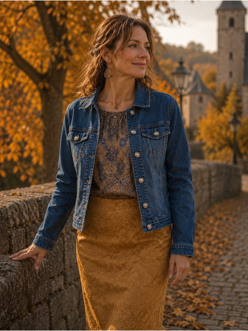 Christopher & Banks Classic Blue Denim Jacket